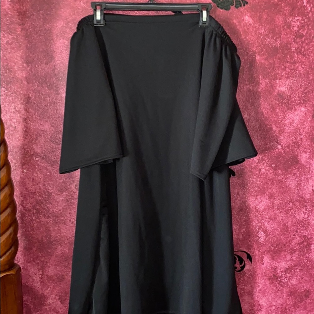 BooHoo Off shoulder swing dress